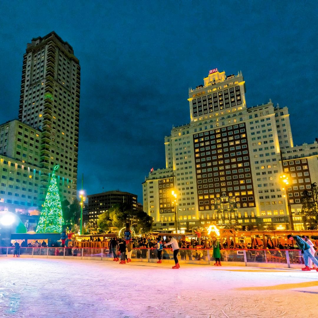Las mejores pistas para patinar sobre hielo en Madrid esta Navidad
