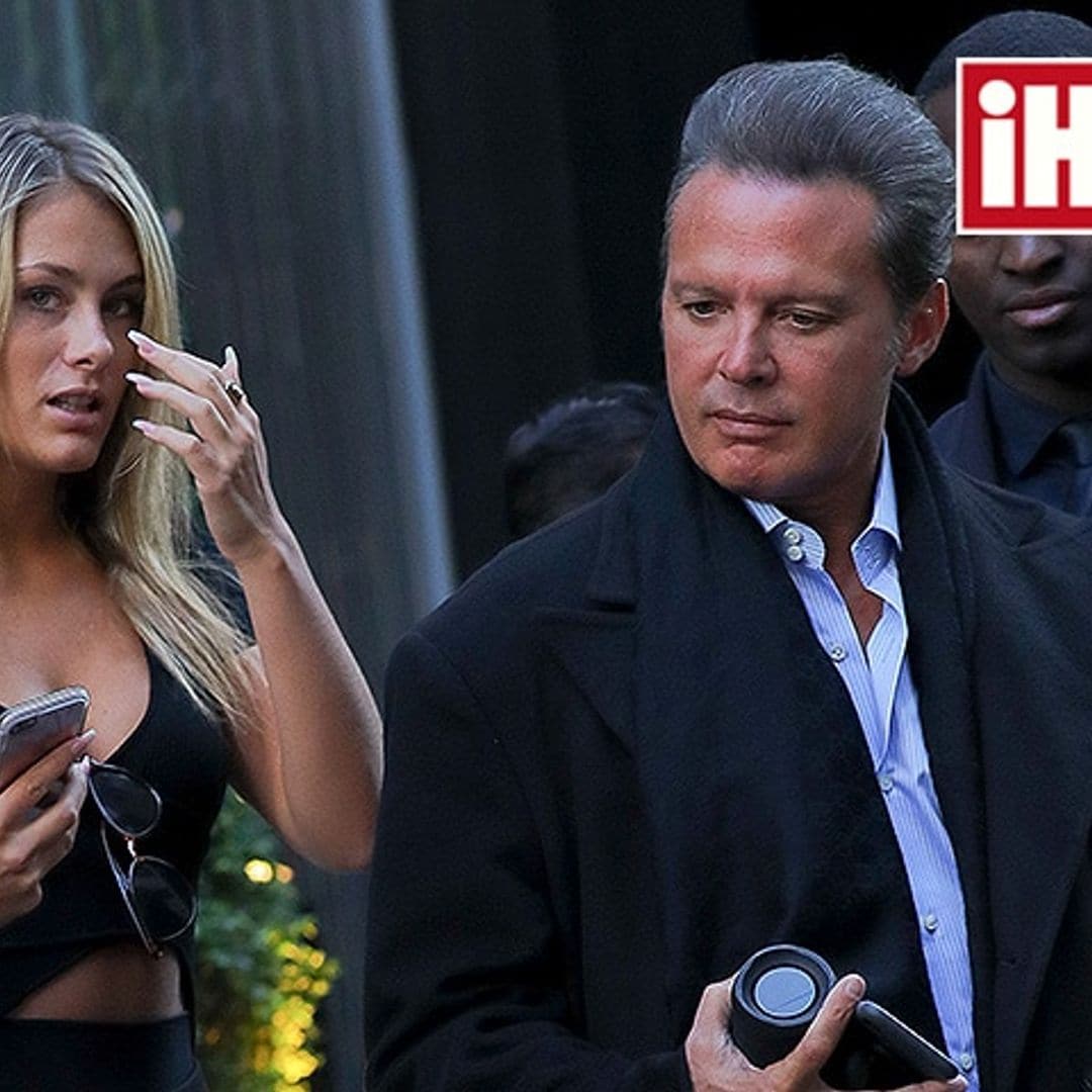 Como hace mucho no se dejaba ver, Luis Miguel disfrutó de una cita romántica