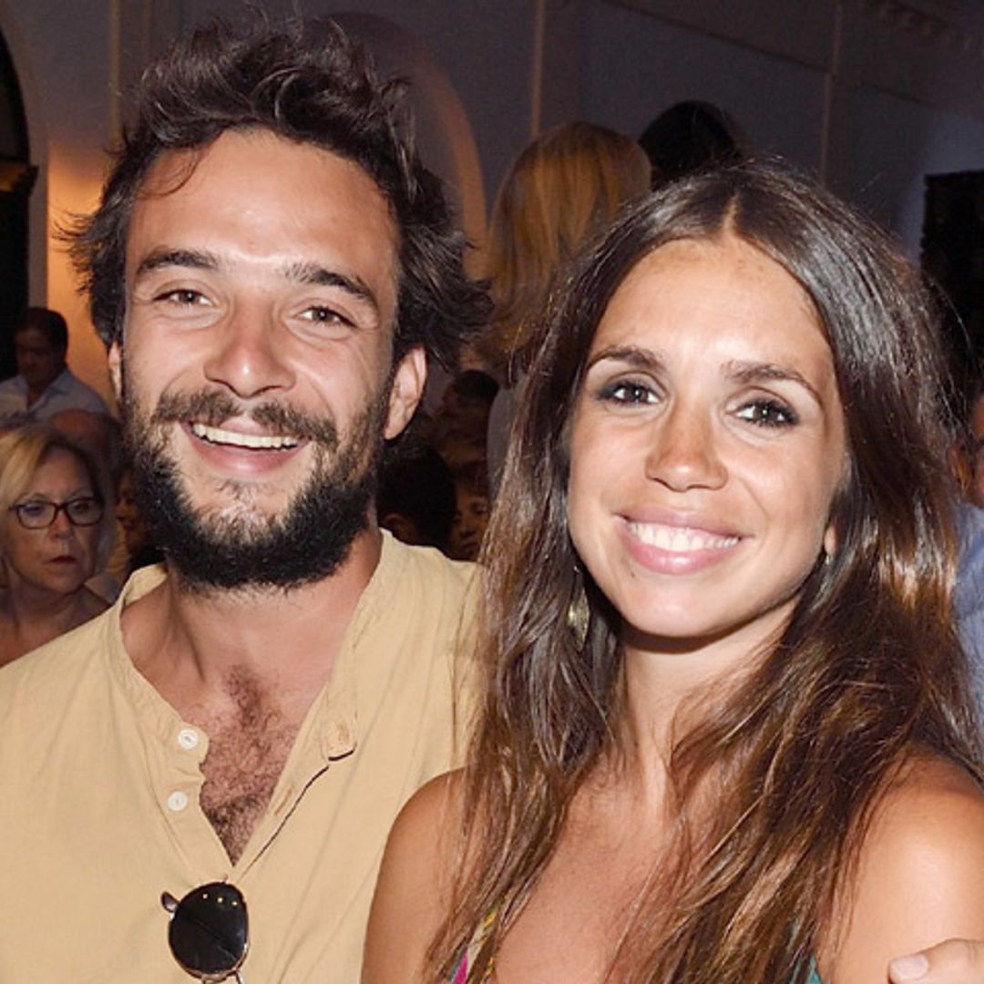 Elena Furiase y Gonzalo Sierra, dos papás primerizos de fiesta con amigos