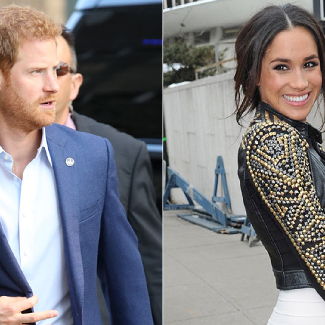 Harry de Inglaterra visita a Meghan Markle en el set de rodaje de 'Suits'