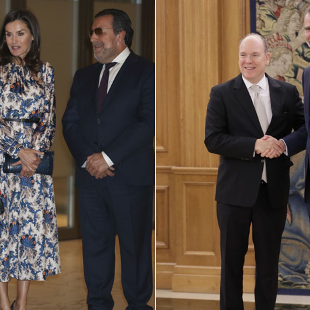 Reunión con un príncipe, entrega de premios, exposición de altos vuelos... la intensa agenda de los Reyes
