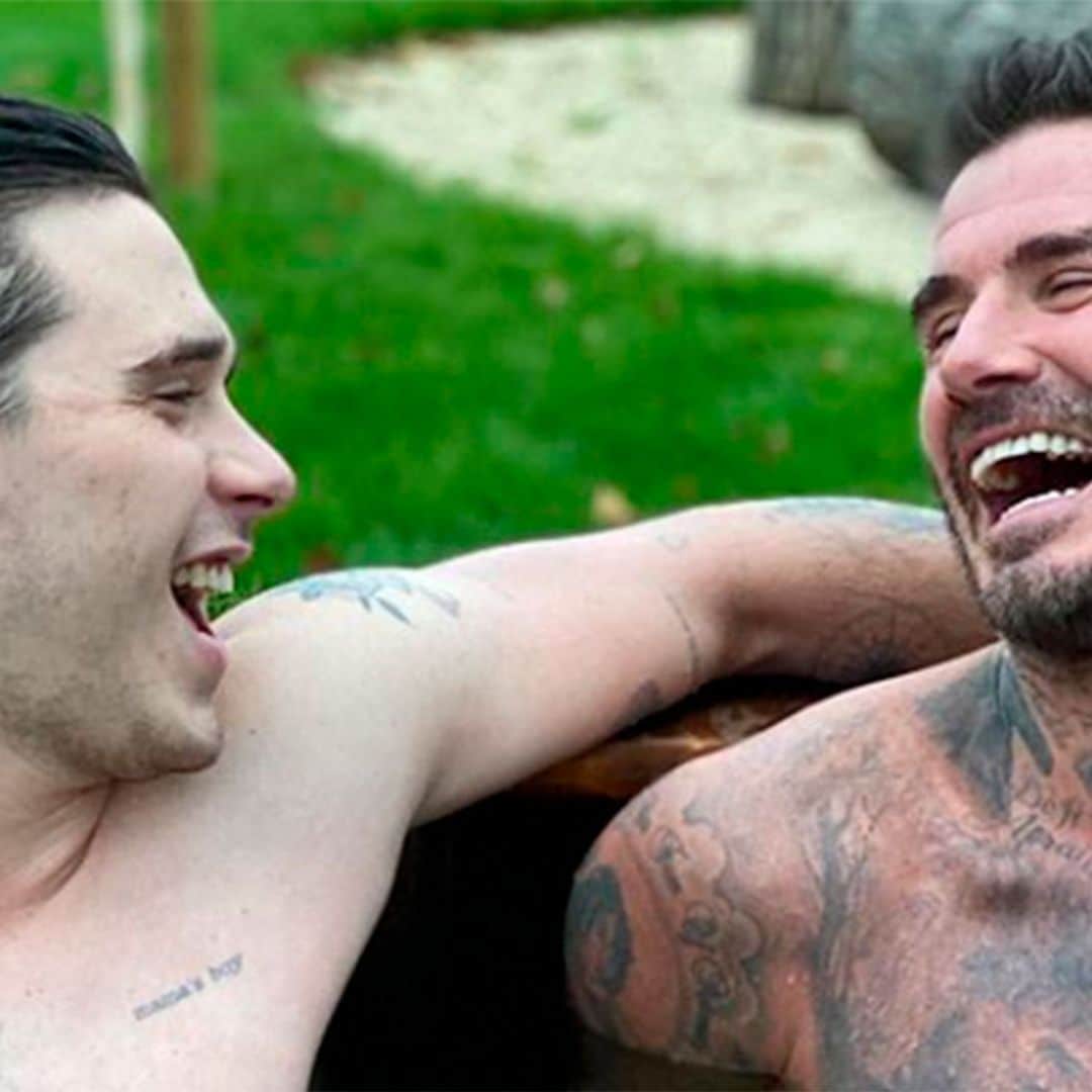 Brooklyn Beckham vuelve a casa e impresiona por su parecido con su padre, ¿es él o es David?
