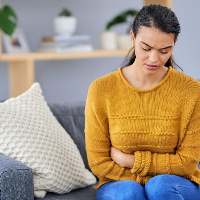 una dieta con alimentos saludables para el bloated stomach