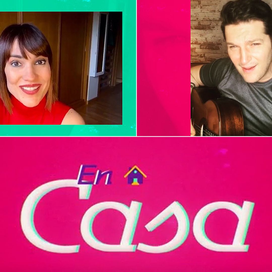 Manu Tenorio con el himno de su 'OT' y los ánimos de Irene Villa en una nueva entrega de 'En casa'
