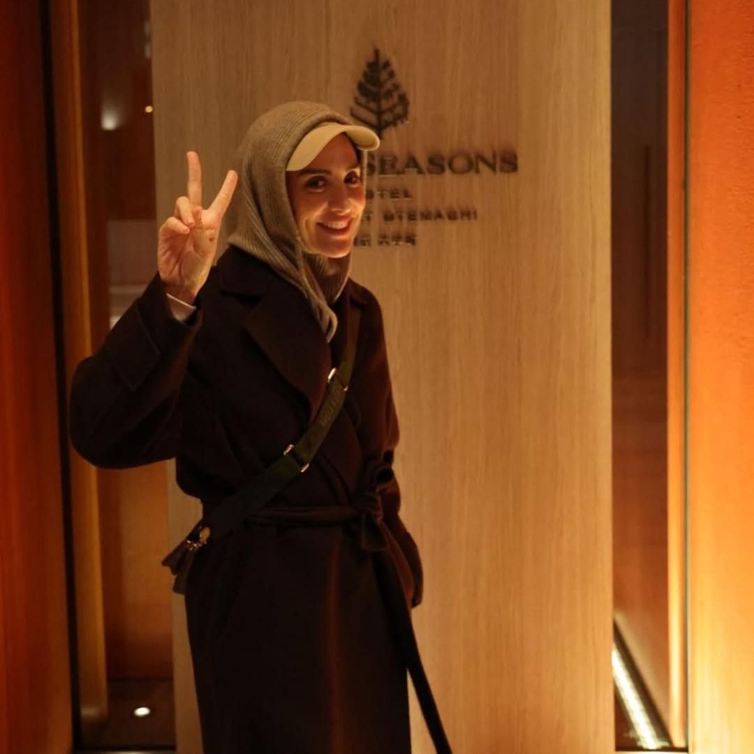 Tamara Falcó durante su escapada a Tokyo en el mes de marzo