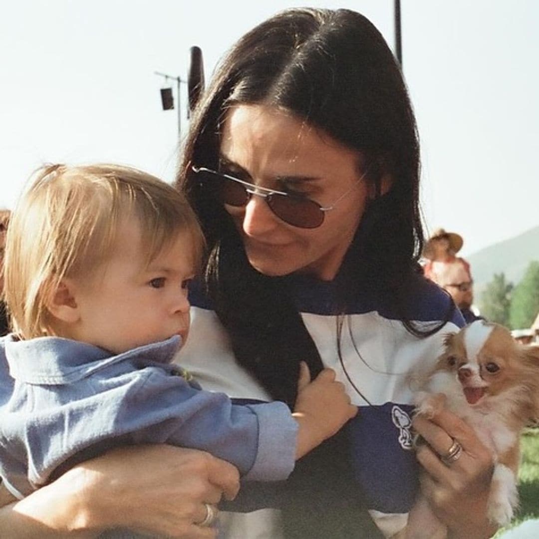 Las últimas imágenes de Demi Moore con su nieta: posiblemente, la abuela más atractiva de Hollywood