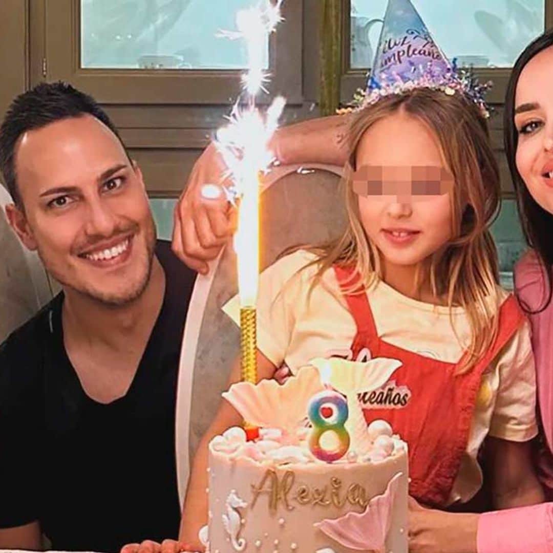 Conoce a la familia de la ex Miss España Lorena van Heerde en el último cumple de su hija