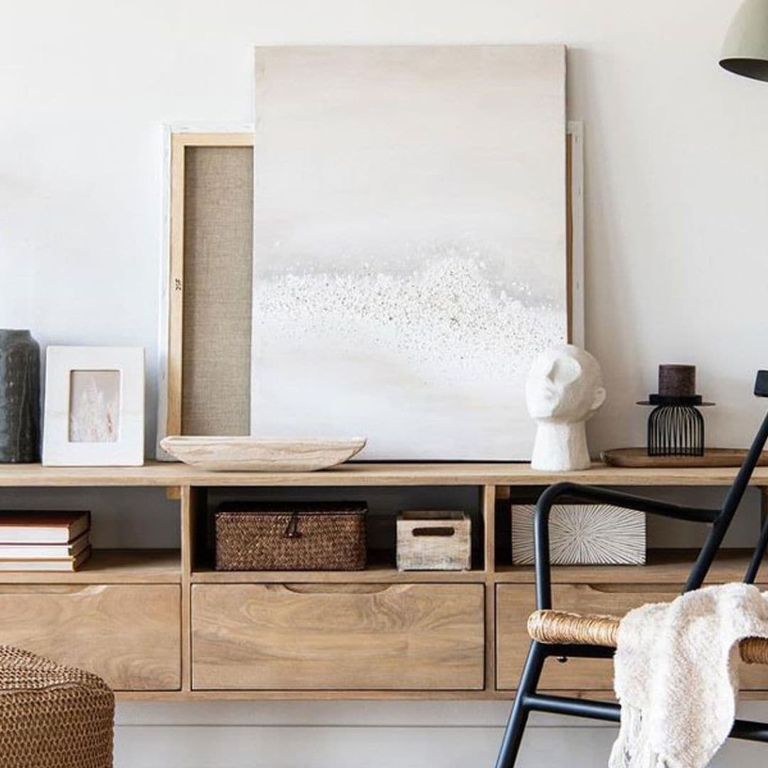 Cajas y cestas de decoración ideales para organizar espacios pequeños