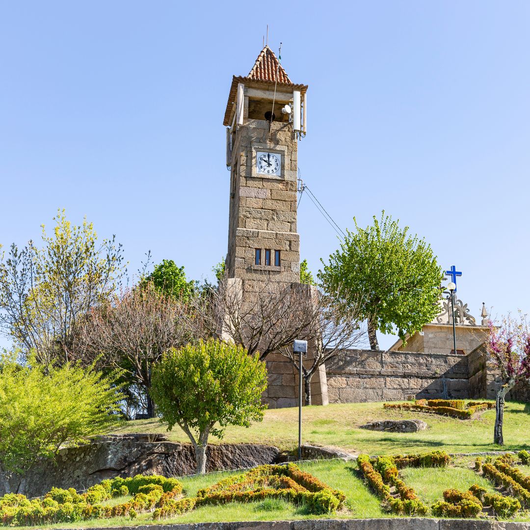 Torre del Reloj, de Vidago, Chaves, Portugal