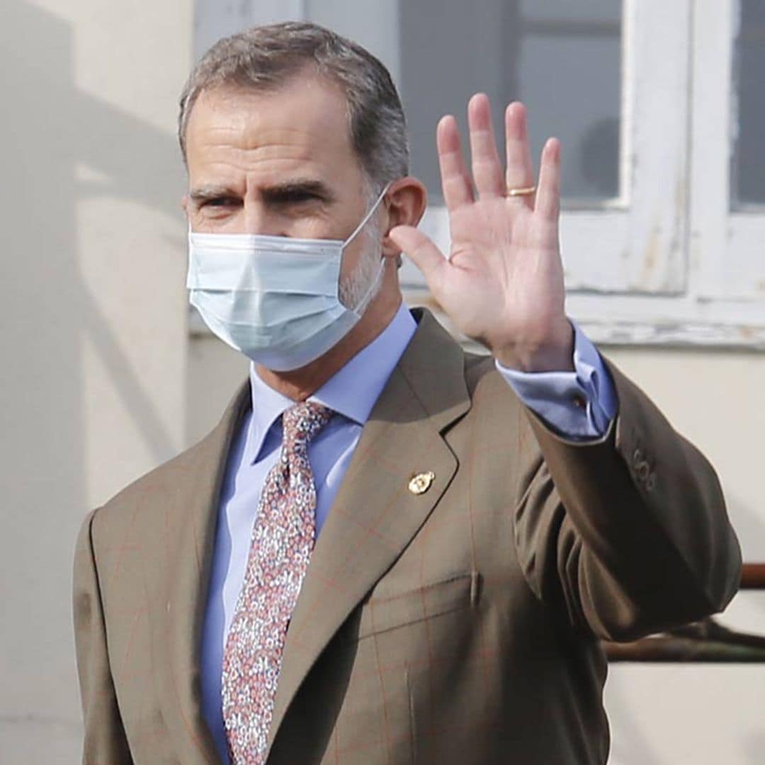 Felipe VI retoma este viernes su agenda en medio del confinamiento domiciliario