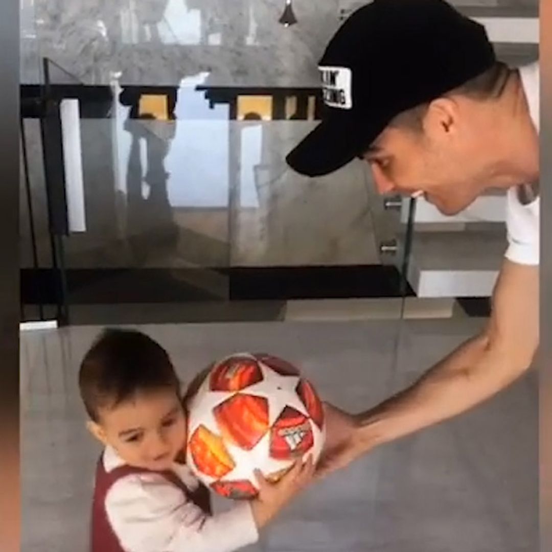 La clase magistral de Cristiano Ronaldo y Sergio Ramos a sus hijos... ¡Toma nota!
