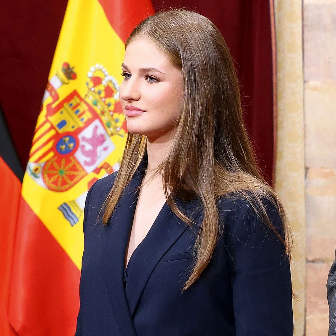 Un retrato de Leonor, futura reina de España