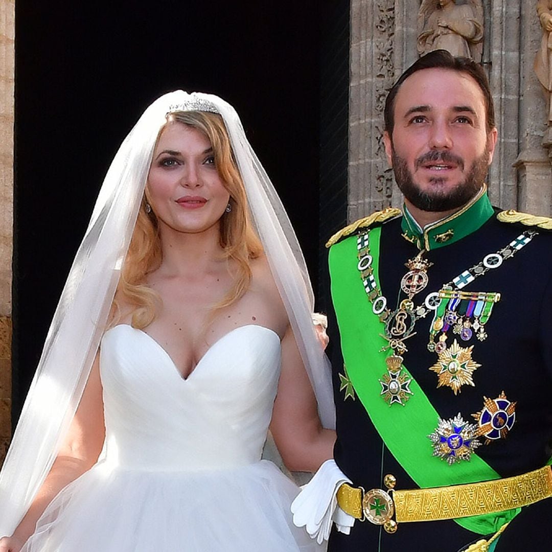 La emoción de Francisco de Borbón en su boda con Sophie Karoly