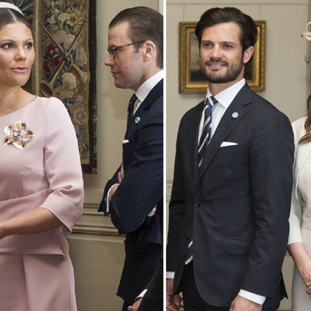 Reaparición sorpresa de Victoria y Sofia de Suecia en honor a la Presidenta de Chile