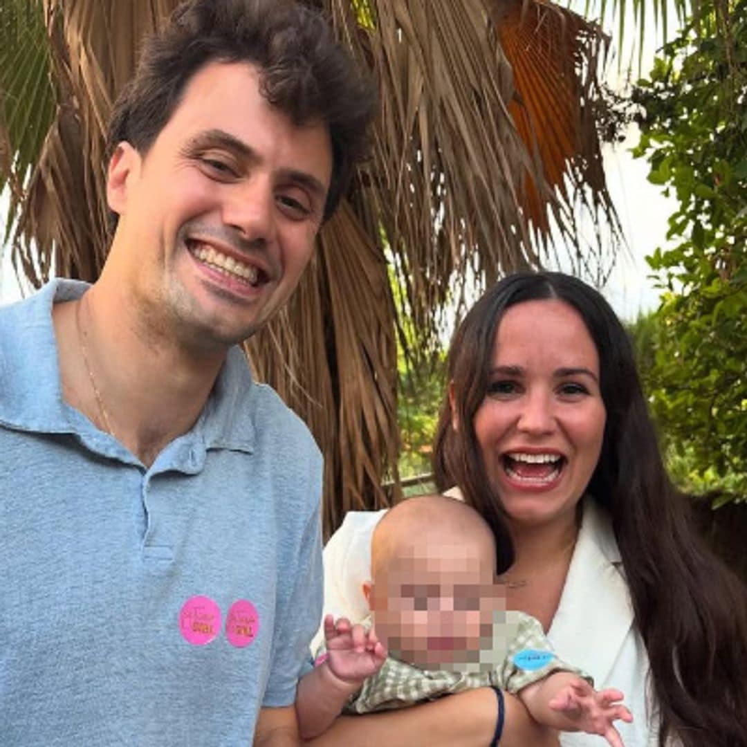 Carolina Monje, madre de una niña un año después de tener a su primer hijo