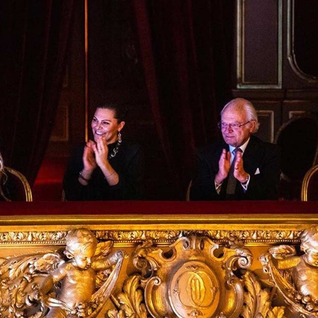 La magia  del 'Cascanueces' encandila a una entusiasmada Estelle de Suecia