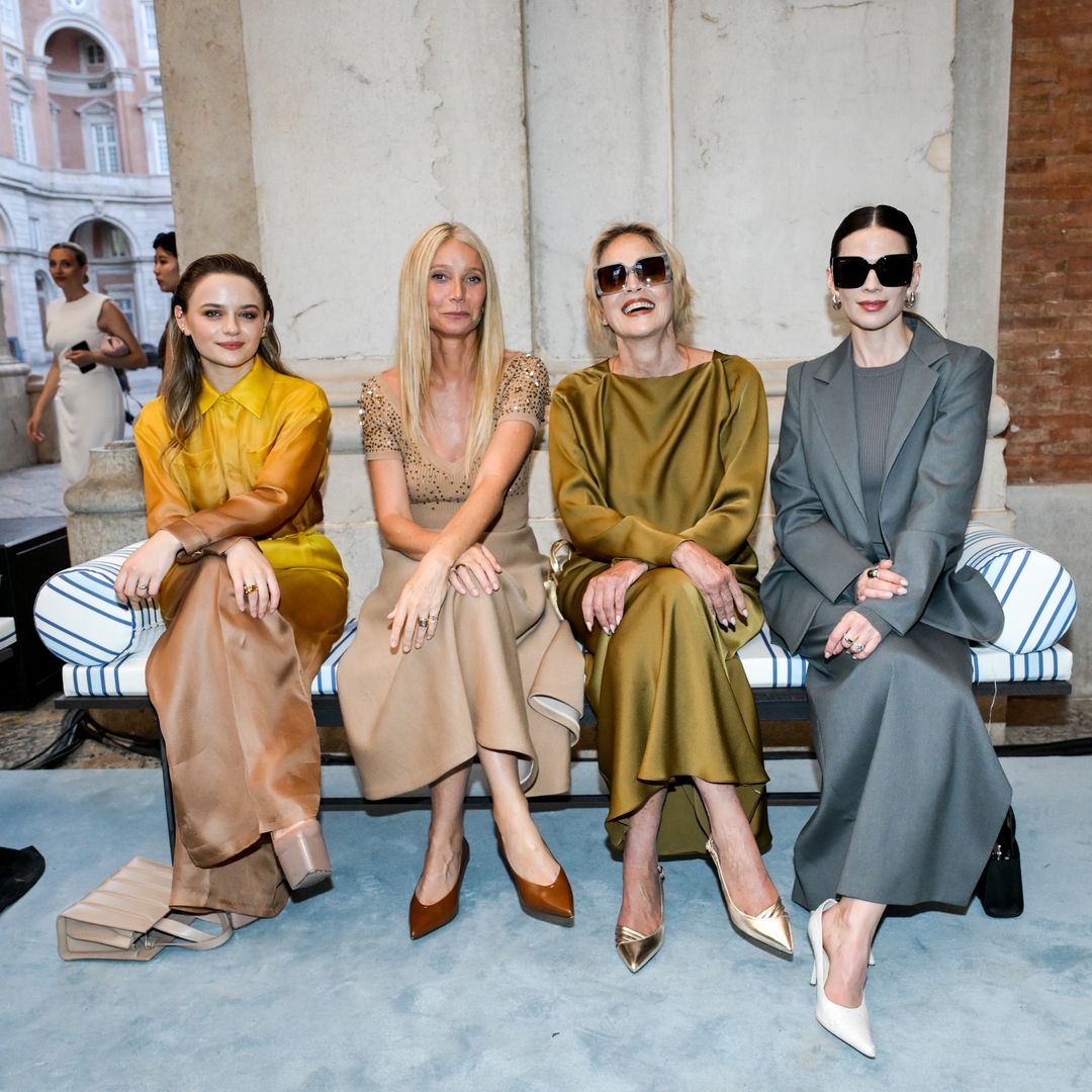Gwyneth Paltrow, Sharon Stone y Joey King en el 'front row' del desfile de Max Mara