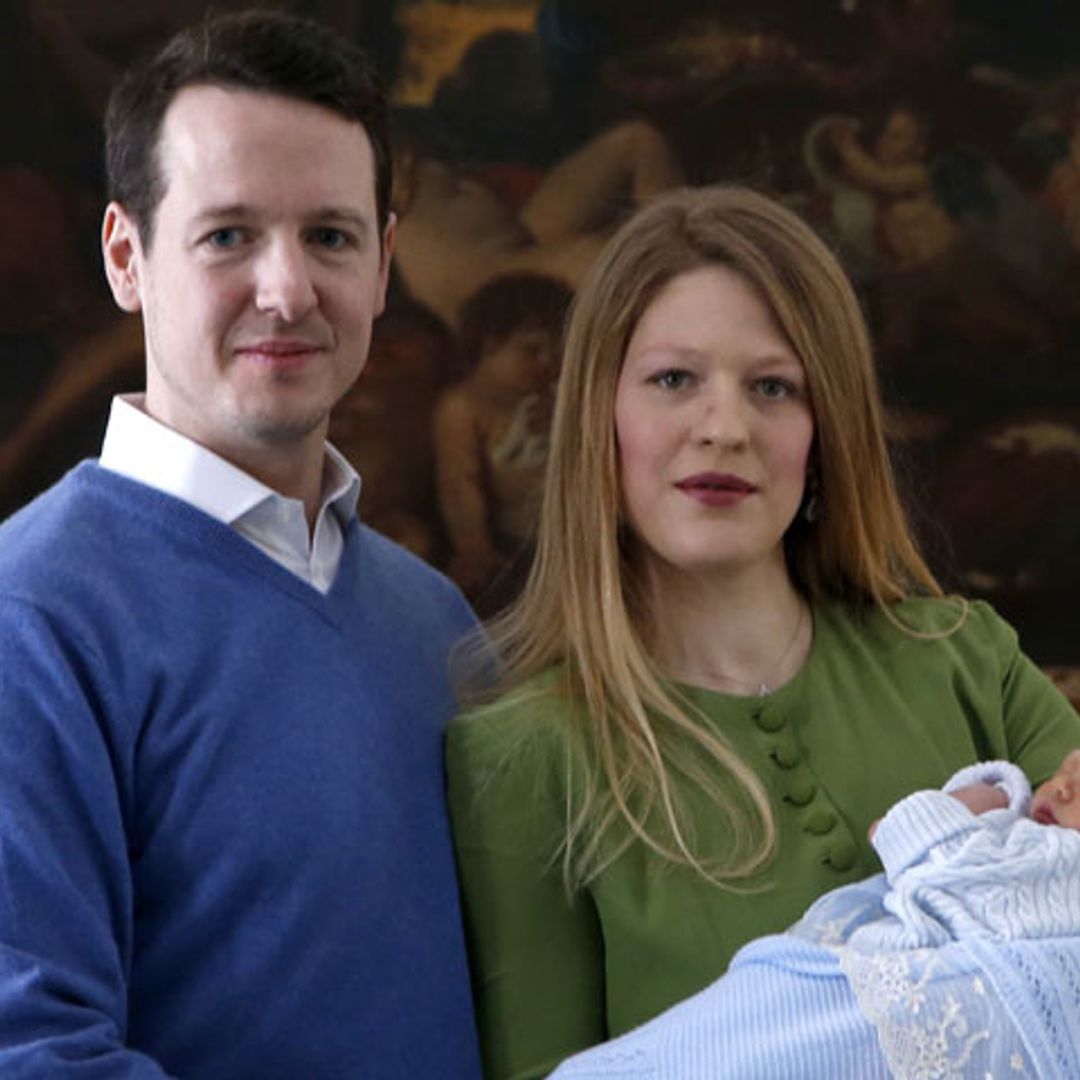 Primeras imágenes de Stefan, el hijo del príncipe Felipe de Serbia y Danica Marinkovic