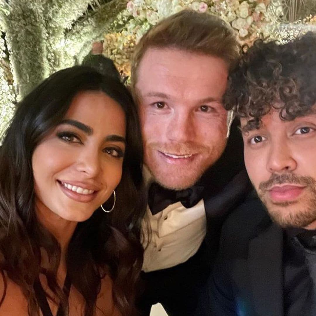 Prince Royce y su esposa fueron invitados de lujo en la boda del ‘Canelo’ Álvarez