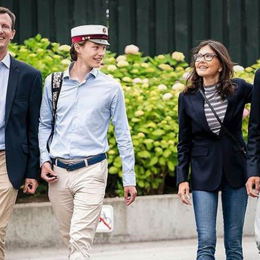 El mejor regalo de graduación para el príncipe Félix de Dinamarca: reunirse con sus padres y su hermano