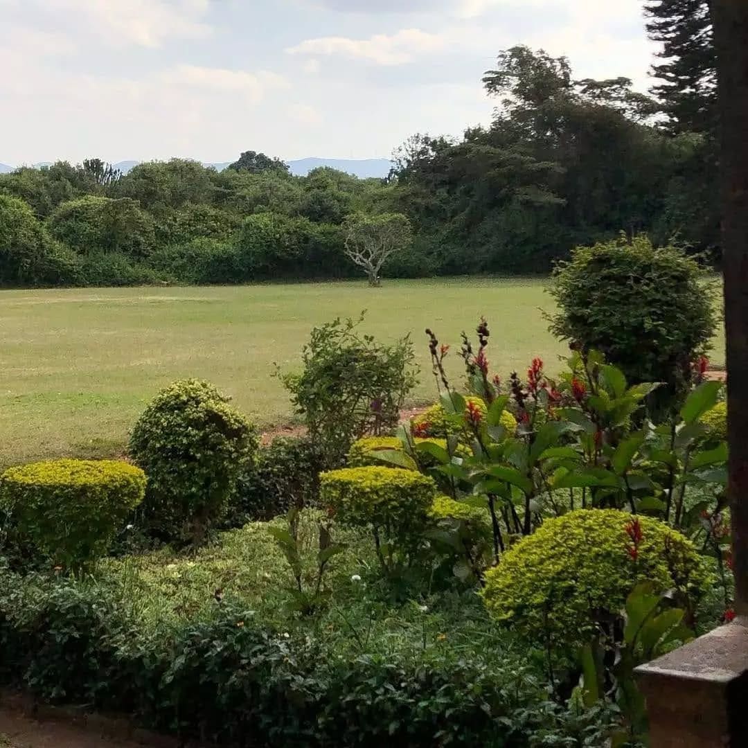 Jardín de la casa de Karen Blixen, en Nairobi, hoy su museo, Kenia