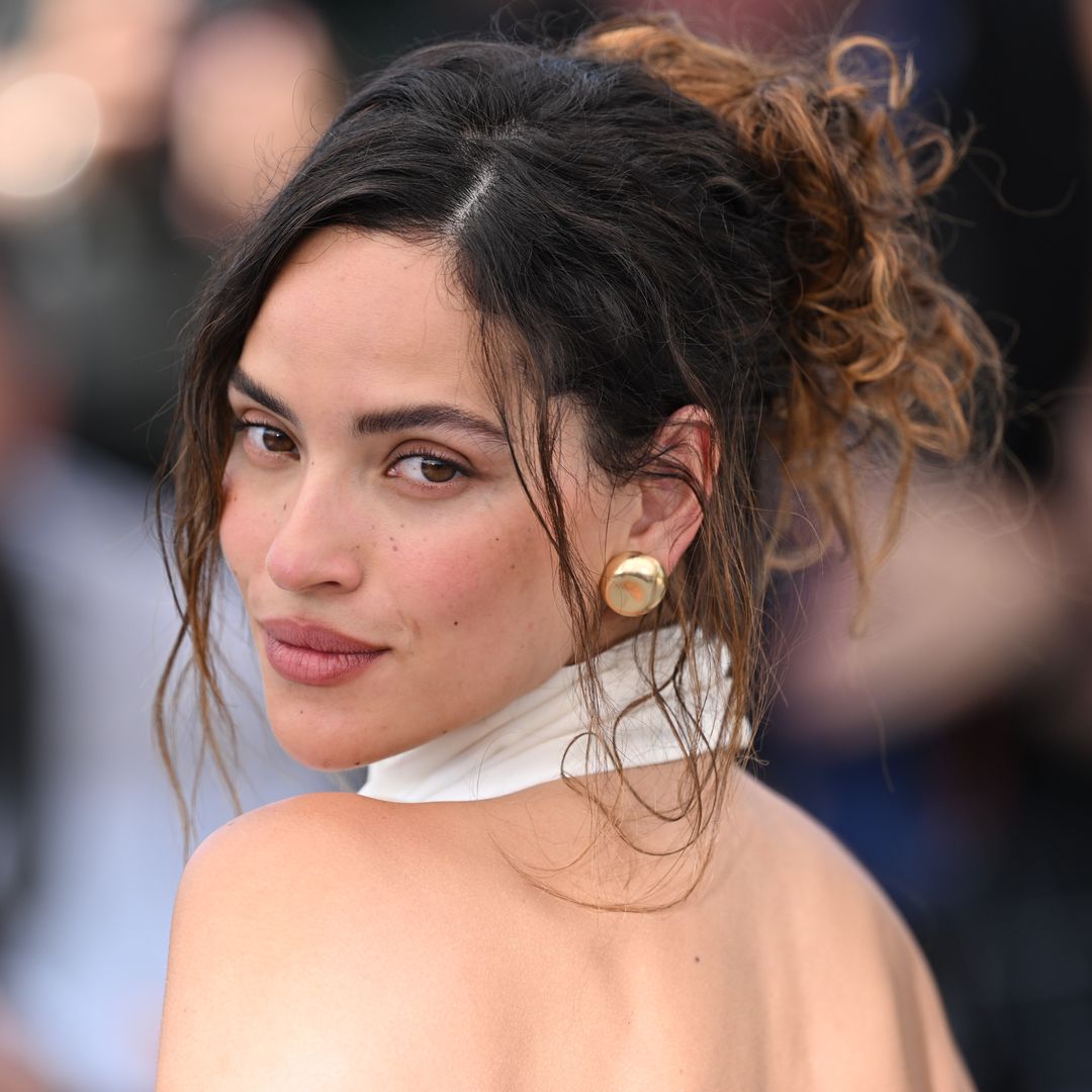 CANNES, FRANCE - MAY 19: US actress Adria Arjona poses during a photocall for the film 'Splitsville' at the 78th edition of the Cannes Film Festival in Cannes, France on May 19, 2025. (Photo by Mustafa Yalcin/Anadolu via Getty Images)