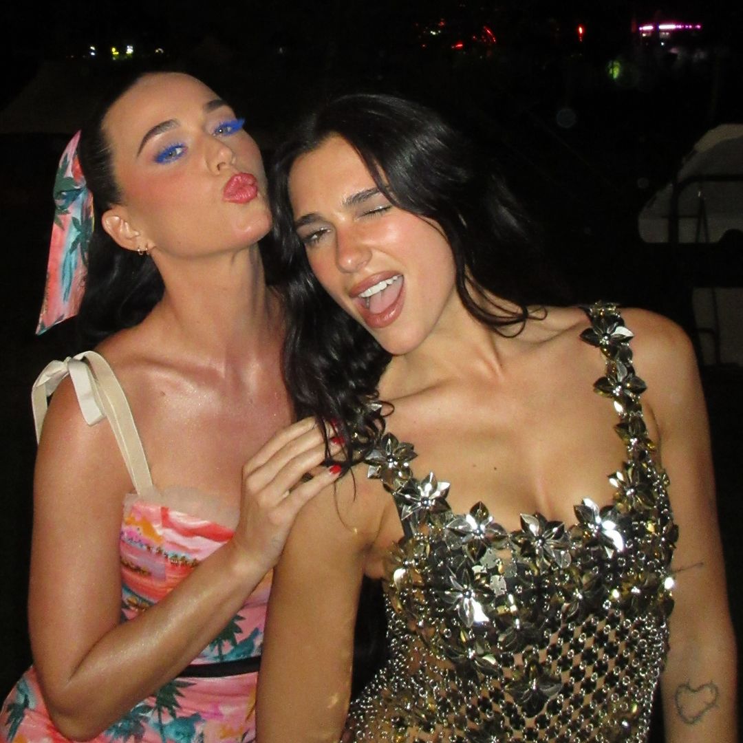 La desconocida amistad de Katy Perry y Dua Lipa, 2 íntimas dándolo todo en una noche de locura solo para chicas