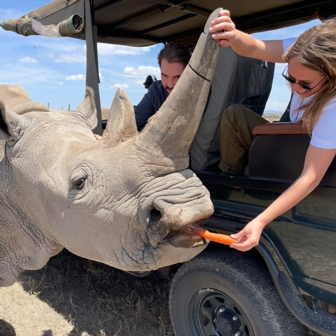 Nina Flohr y Philippos de Grecia, al más puro estilo 'Memorias de África': las impresionantes postales de su vida en Mozambique