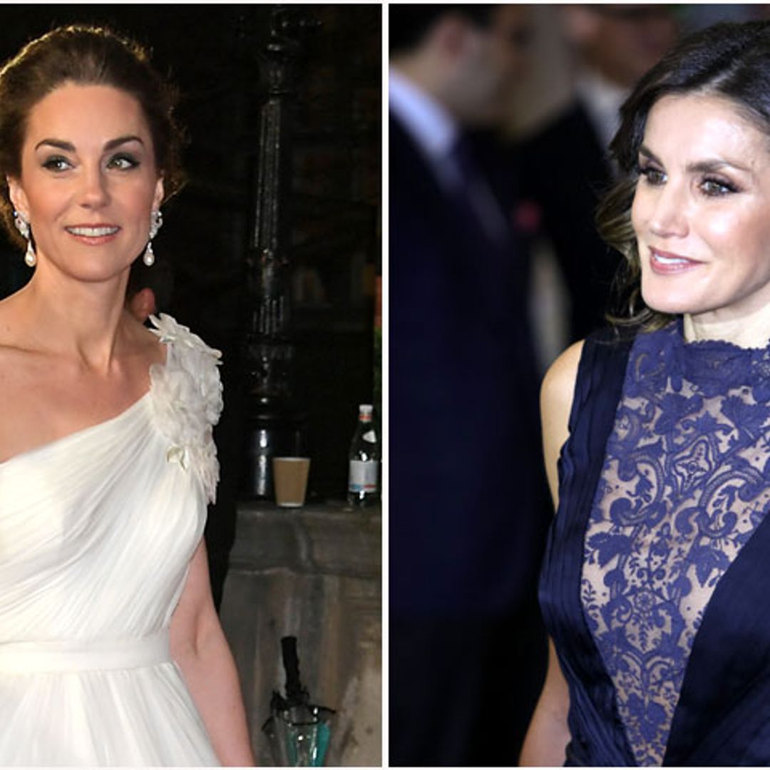 La duquesa de Cambridge vs la reina Letizia, ¿quién luce los brazos más tonificados?