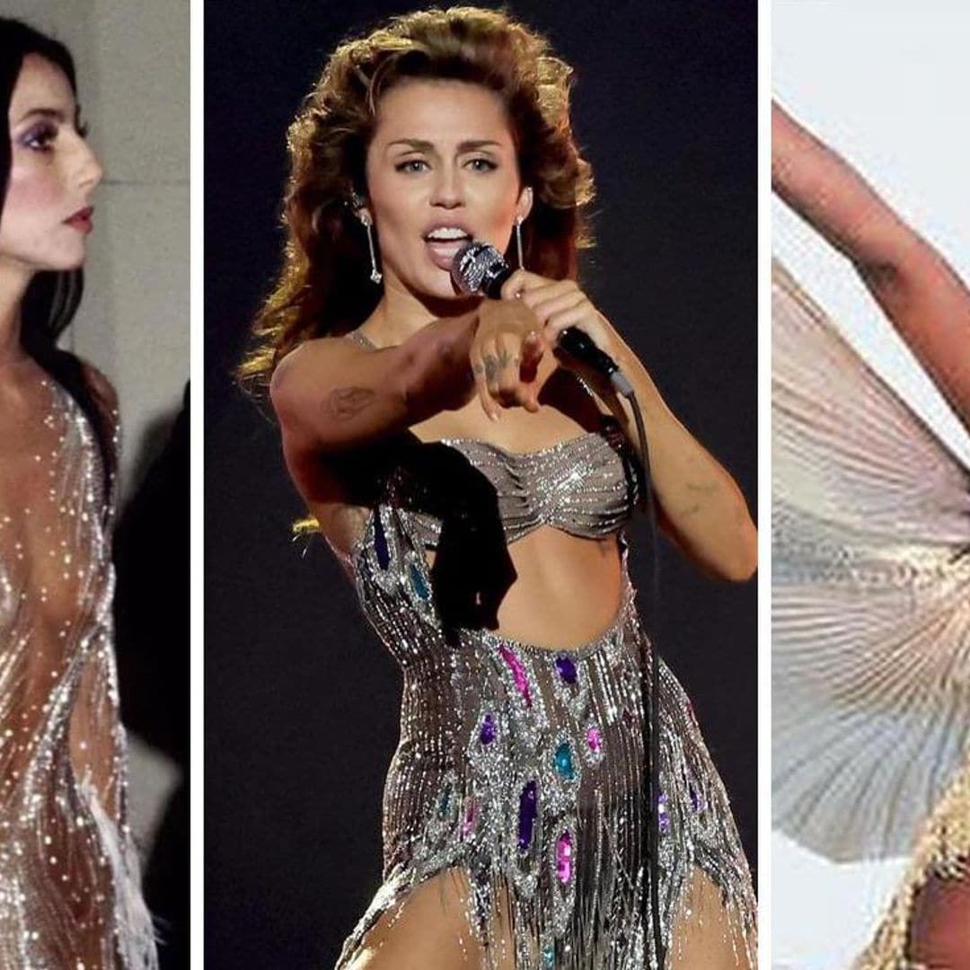 Miley Cyrus: su espectacular homenaje, a través de la moda, a las grandes divas de la música