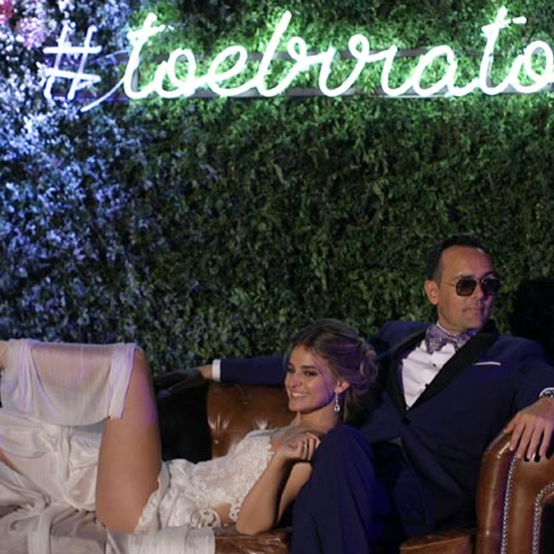 En vídeo: la divertida fiesta de boda de Risto Mejide y Laura Escanes