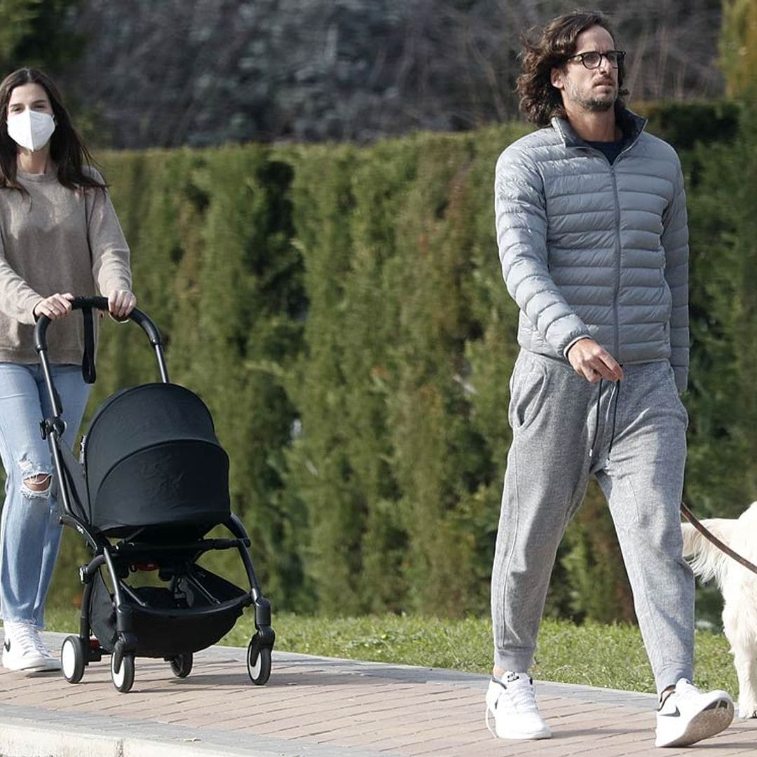 Feliciano López se reencuentra con su familia tras volver de Australia: 'Fue duro dejar a mi hijo'