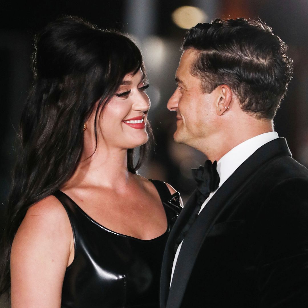 Katy Perry y Orlando Bloom en la gala Academy Museum of Motion Pictures en Los Angeles en septiembre de 2021
