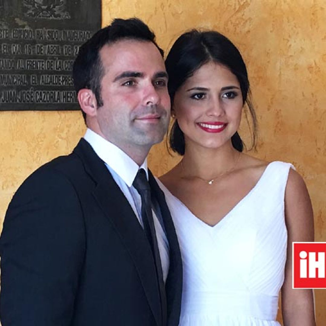 Las imágenes de la boda de Naím Thomas, ensombrecida por una triste noticia
