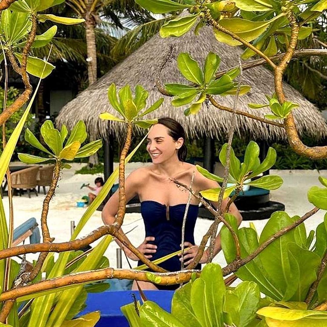 El radiante posado en bikini de Tamara Falcó en las Maldivas que evidencia su actual estado de felicidad