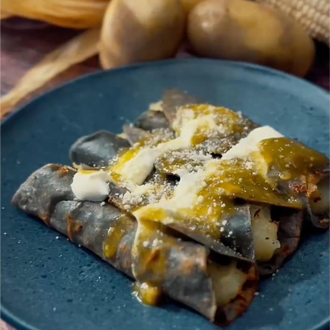 Tacos dorados de papa: la receta crujiente para celebrar el Día Mundial del Taco