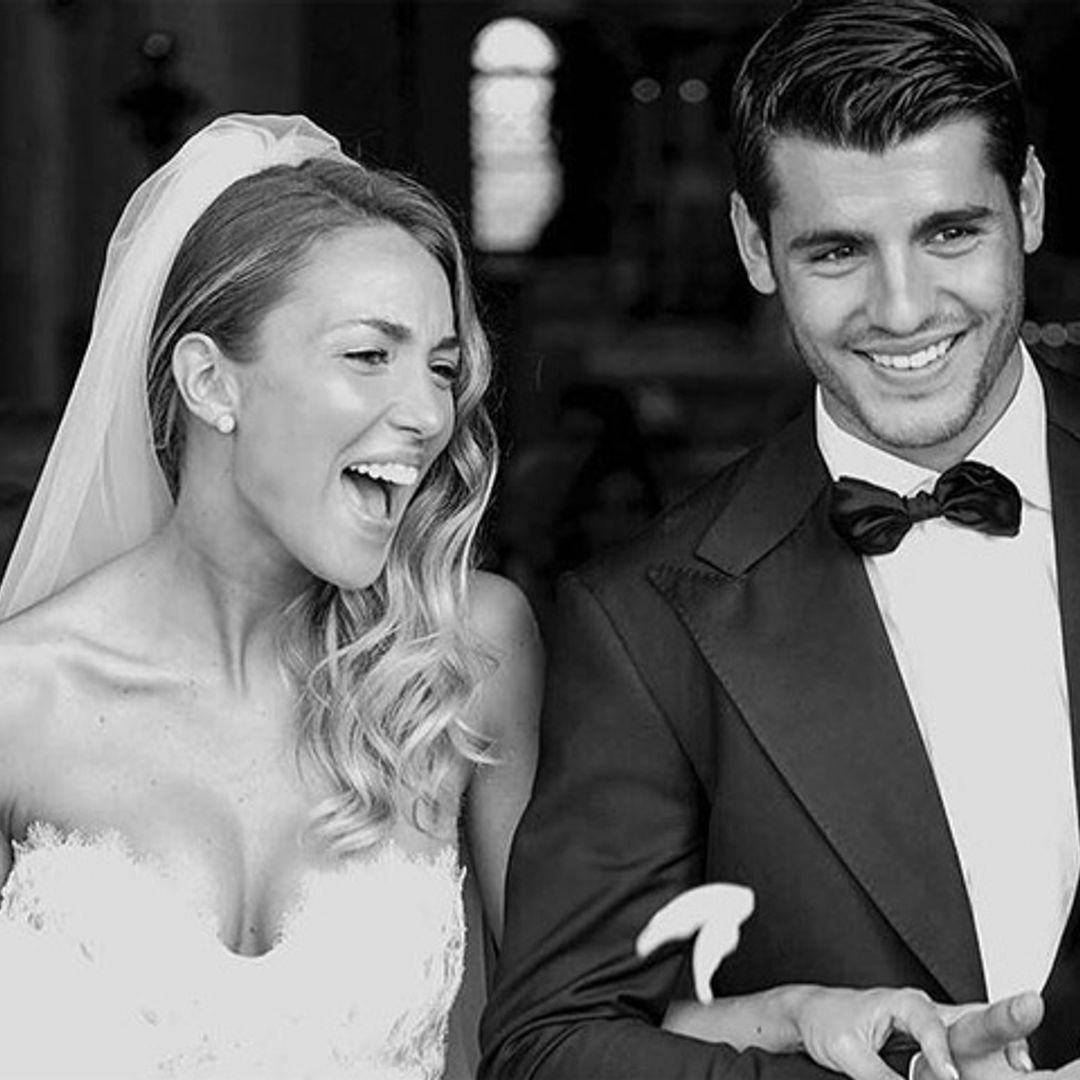 Álvaro Morata y Alice Campello celebran su primer mes de casados con un importante cambio en su vida