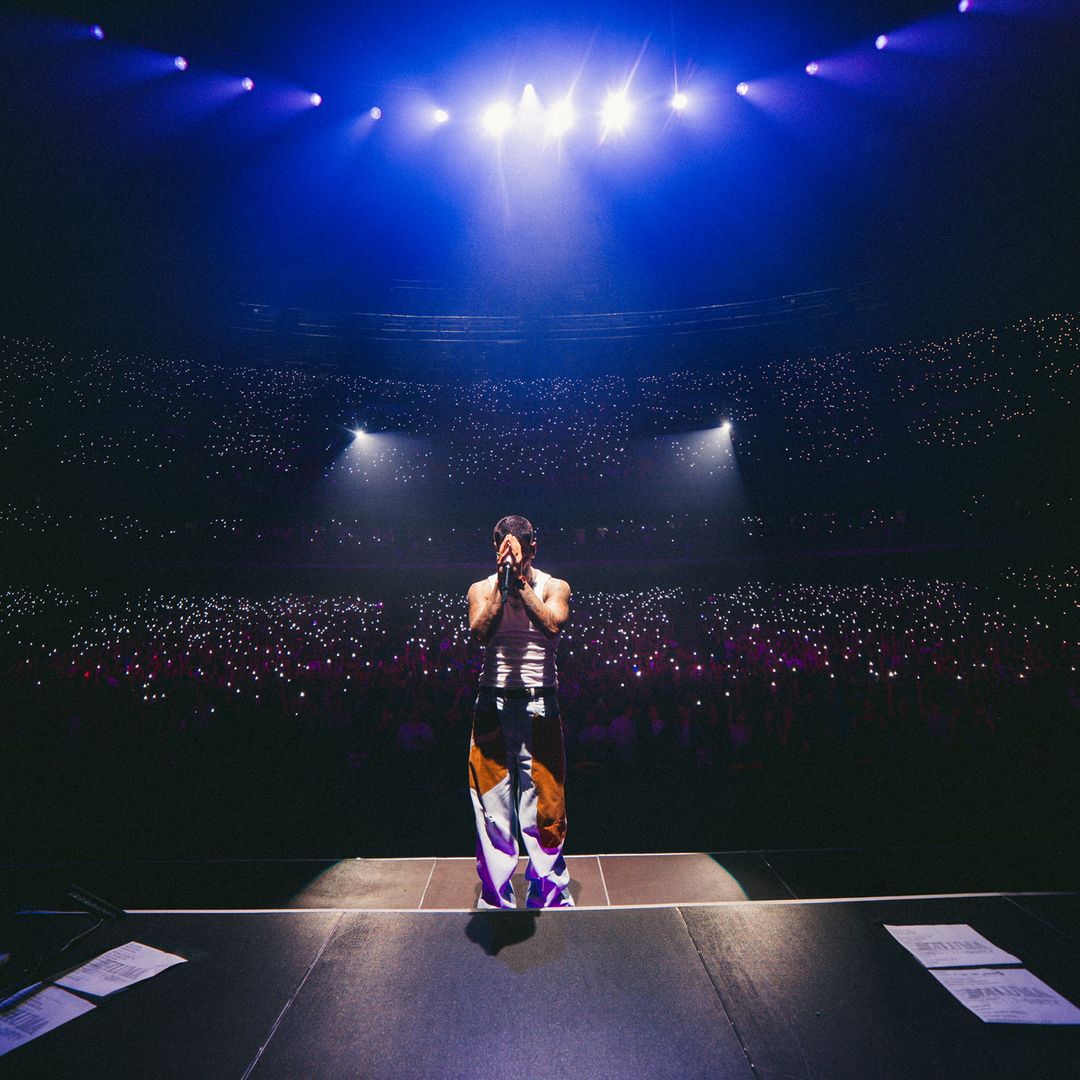 Maluma utilizó Coach en su concierto