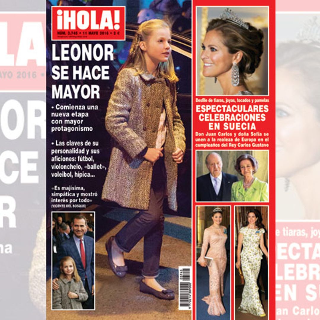 Esta semana, la revista ¡HOLA! viene cargada de noticias y exclusivas