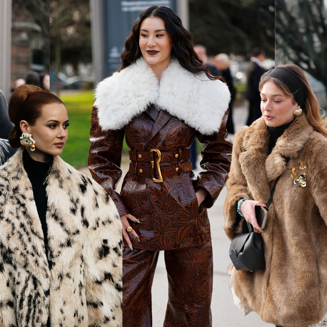 Accesorios dramáticos: el detalle estrella del street style en la Semana de Alta Costura en París