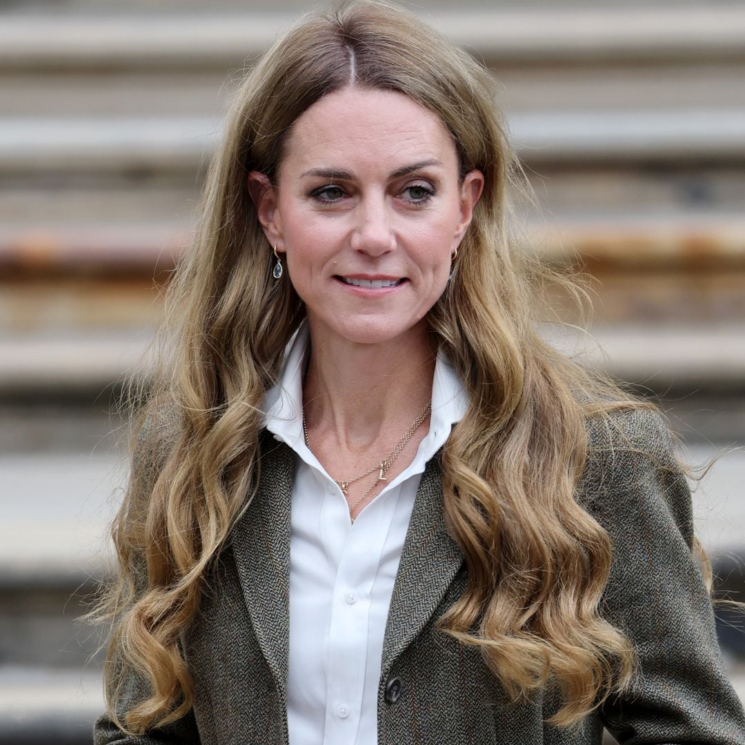 Kate Middleton en los jardines del Museo de Historia Natural de Londres