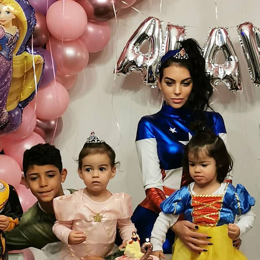 Georgina Rodríguez 'capitanea' el cumpleaños temático de su princesa, Alana Martina