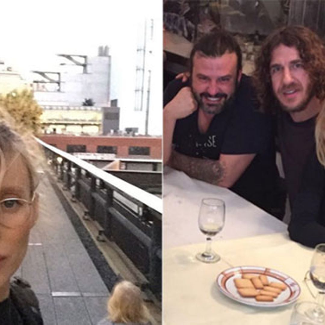 A dos meses de dar a luz, Vanesa Lorenzo disfruta de su Nueva York más familiar