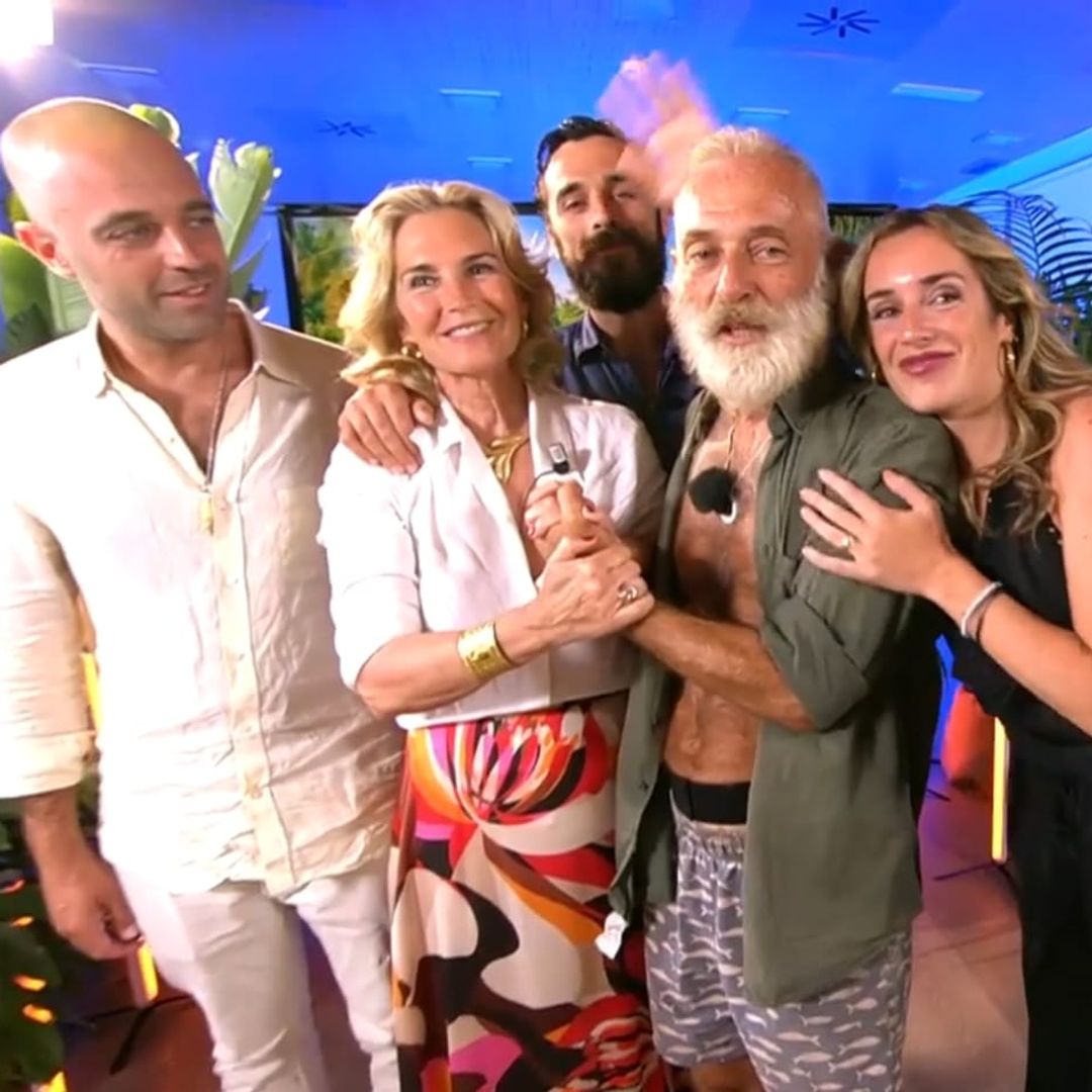 El emocionante regreso de José Manuel Soto: el abrazo con su mujer e hijos que conmovió en la final de 'Supervivientes'