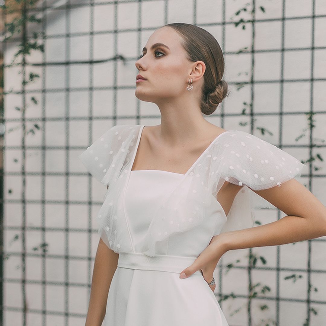 Si vas a llevar un moño de bailarina en tu boda, estos pendientes te enamorarán