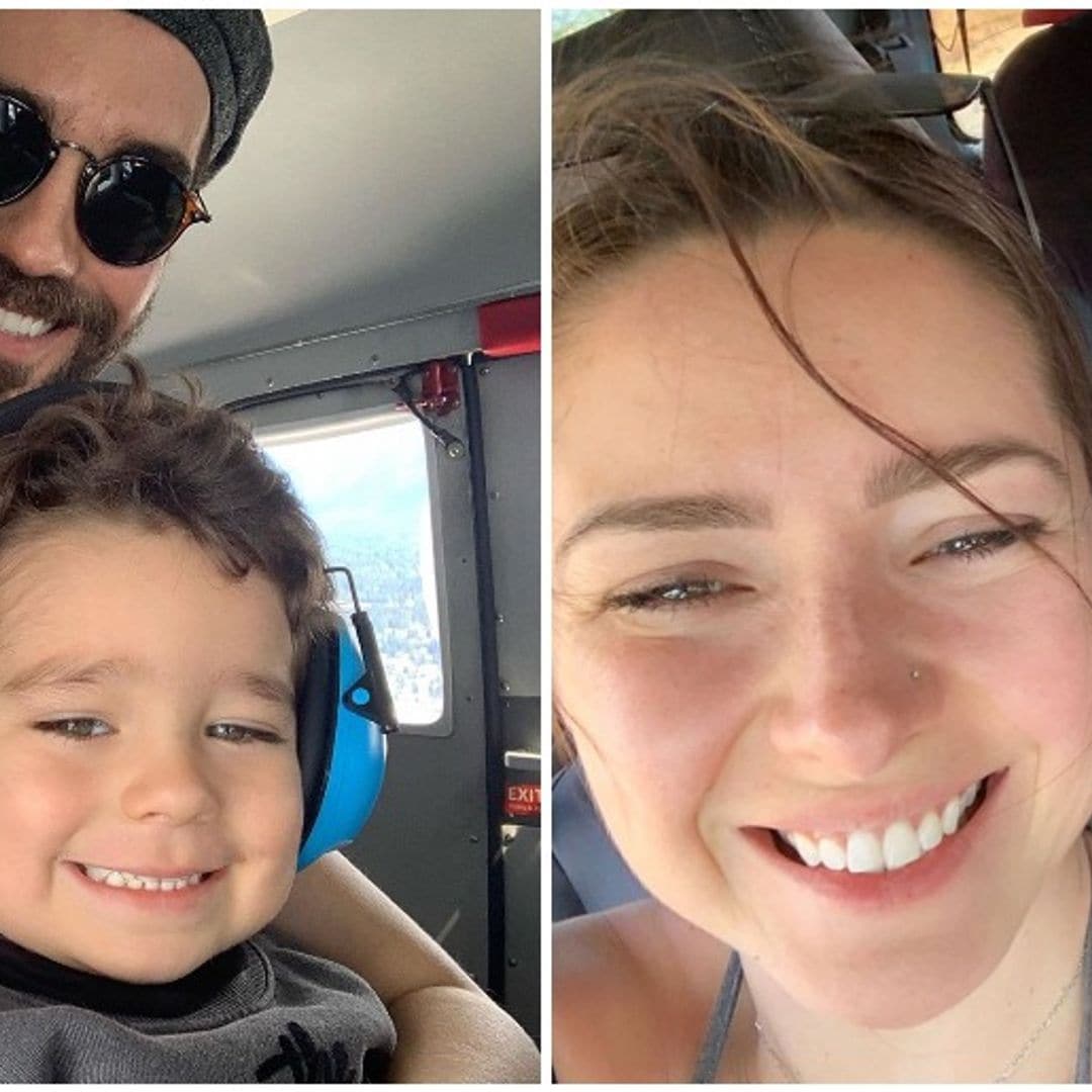¡La misma sonrisa! Ariadne Díaz y su hijo Diego conquistan a todos con estas fotos