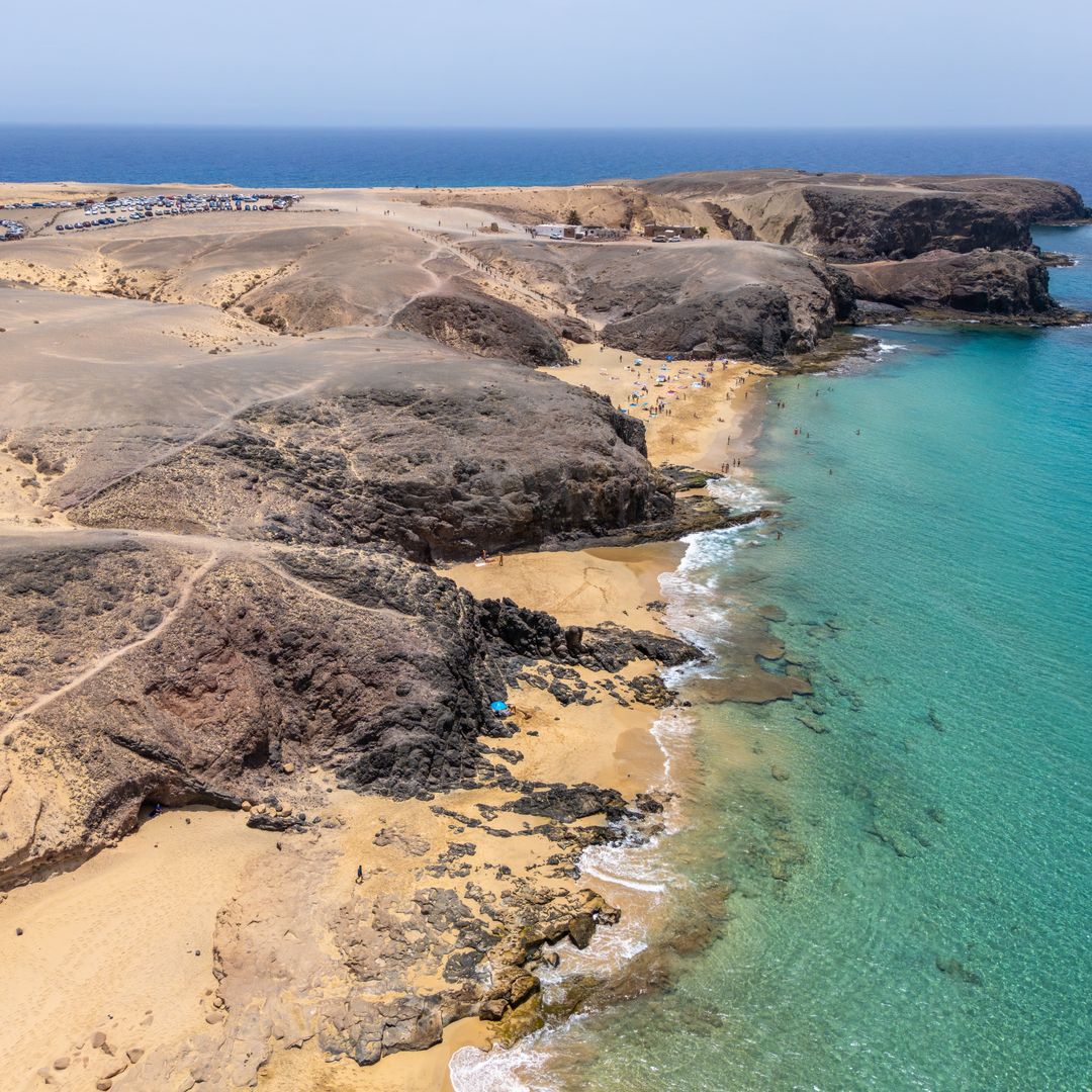Playa del Pozo, al sur de Lanzarote