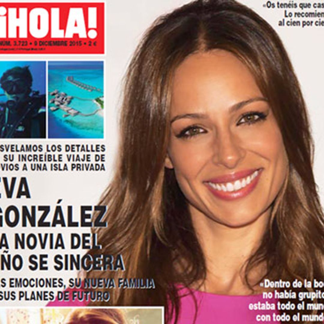 Eva González, la novia del año se sincera
