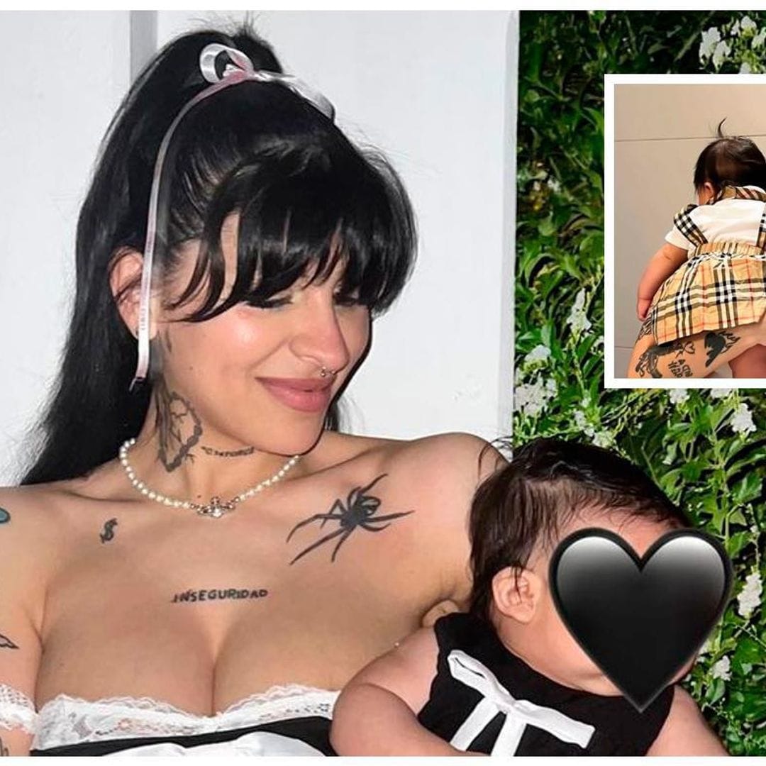 Inti, la bebé de Cazzu y Nodal derrocha estilo con un conjunto de lujo