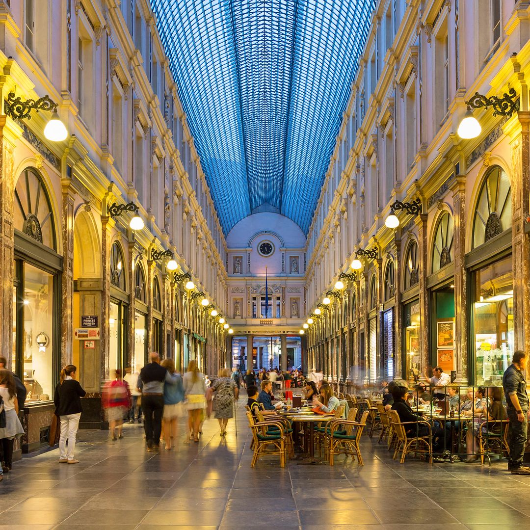 Galerías St. Hubert, Bruselas, Bélgica